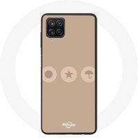Maniacase Hoesje voor Samsung Galaxy A12 Inktvis Spel Bonbon Dalgona