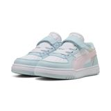 PUMA Caven III Block sneakers voor kinderen 32, Aqua Glow Powder Pink White Blue