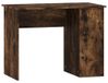 Bureau Minimaliste en Bois avec Rangement 100 x 55 x 75 cm