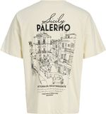 JACK&JONES Jongens T-shirt Katoen Ronde hals 140 Antique White