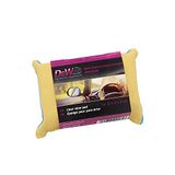 D&W The Motion Corporation DuW Anticondensspons, blauw/beige, 12 x 8 x 4 cm, voor ruiten in de auto, tegen beslagen ruiten, tweezijdig, raamspons