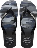 Havaianas HAV. TOP CAMU Zwart/Zwart/Wit Heren Slippers