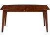 LEENA Table à manger extensible scandinave noyer L150-200 cm