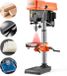 VEVOR Tafelboormachine 305 mm, Kolomboormachine 550 W, Boormachine met Snelheidsregeling 340–2200 Tpm, Kantelbare Tafel 45°, Laser & Led, Boormachine voor Hout- en metaalbewerking