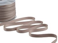 Dubbel satijn, 10 x 100 m, taupe