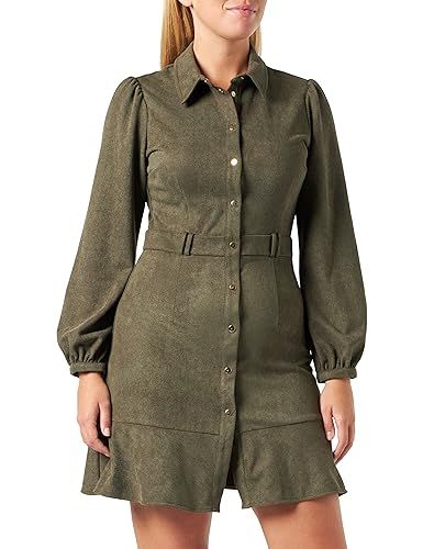 Naf Naf Women's Dress, Khaki, 36