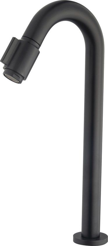 Wiesbaden Victoria Luxe Fonteinkraan XL 1/2'' Mat Zwart