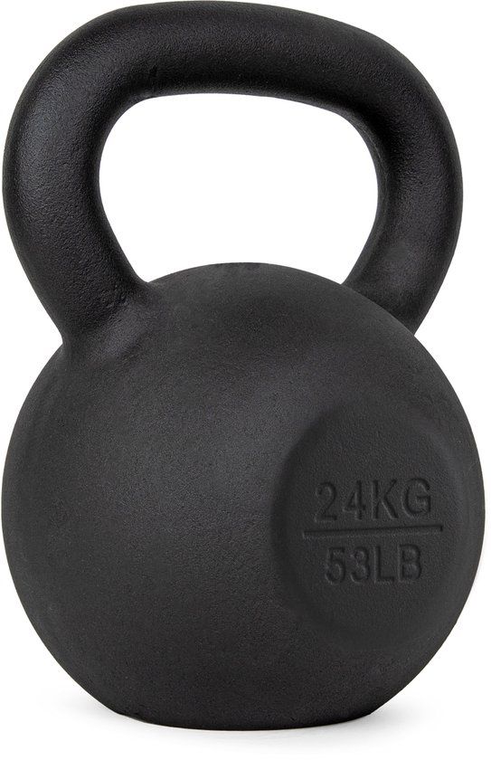 VirtuFit Kettlebell Pro - 24 kg - Zwart