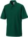Russell Herren strapazierfähiges Polycotton Poloshirt 'Russell' Flaschengrün - 4XL