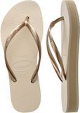 Havaianas Slim Flatform Slippers - Beige
