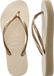 Havaianas Slim Flatform Slippers - Beige