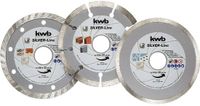 kwb 797080 Diamanten doorslijpschijf Diameter 115 mm Boordiameter 22 mm 3 stuk(s)