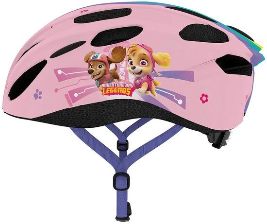 4KidsOnly Nickelodeon Paw Patrol In-mold Fietshelm Meisjes Roze Maat 52-56 (m)