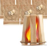 com-four® 6 stuks aanmaakhout voor onderweg