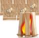 com-four® 6 stuks aanmaakhout voor onderweg