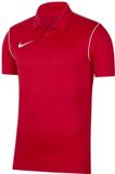 Nike Park 20 Sportpolo Heren Maat M Rood/Wit