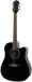 Fazley Guitare électro-acoustique western - FE118CBK - Noir
