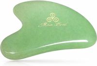 oCreon Gua Sha gezichtsbehandeling met jade steen voor lymfatische massage, huiddetox en revitalisering, vermindering van rimpels en anti-aging effect