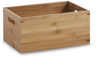 Zeller Bamboo Storage Box - Rectangular - 30x20x14cm