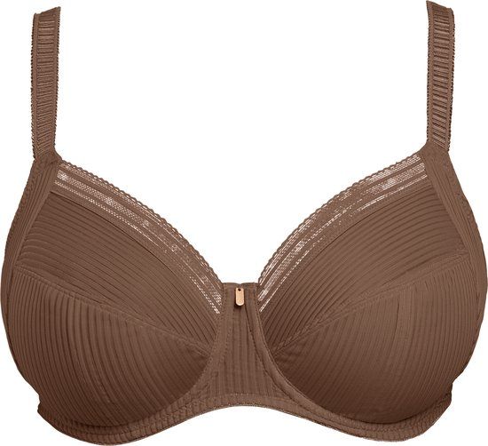 Fantasie Fusion UW Full Cup Side Support Bra - 80F - Brown