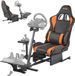VEVOR Racing Wheel Stand, Robuuste Simulatorcockpitstuurstandaard, Geschikt voor Logitech G25, G27, G29, G920, G923, Thrustmaster T300rs, Tx F458, T500rs, T3pa-Pro (F1/Gt) En Csr Pedalen