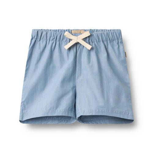 Wheat regular waist casual short lichtblauw