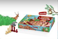 Magiera Rafa Jeu d'échecs et de dames, magnifique, 25 cm, modèle 30308