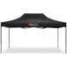 Pavillon Pliable 3x4,5m – Imperméable En Oxford 1080d – Structure En Acier Galvanisé – Hauteur Réglable Jusqu'à 3,4m