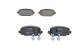 Bosch BP1919 Remblokken - achteras - ECE-R90 certificering - vier remblokken per set