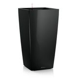 LECHUZA Cubico Premium 22 Plantenbak Zwart Hoogglans