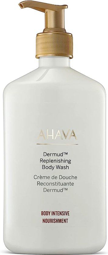AHAVA Dermud Replenishing Body Wash - 400ml - Kalmeert Irritaties & Roodheid - Geschikt voor Gevoelige Huid