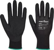 Portwest Dermi-grip NPR15 Nitril Korrelig - Zwart - XS