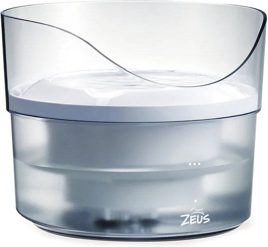 Zeus Drinkfontein - Hond - 1.5 l - Wit