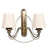 WELL HOME MOBILIARIO & DECORACIÓN Wandlamp, metaal, meerkleurig, 44 x 35 x 29, sokkel en 27 max. 60 W