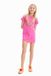 Desigual Vest_bloom 3002 Fucsia meisjes Jurk