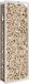 Equivera Rangement de bois - Acier inoxydable - Argent - 80 x 28 x 222 cm
