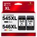 Canon Cartouches d'encre 545 546 XL pour imprimantes Canon, pack de 2