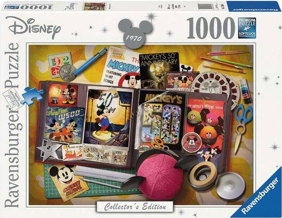 Ravensburger 17586 - 1970 Mickey Anniversary Puzzel