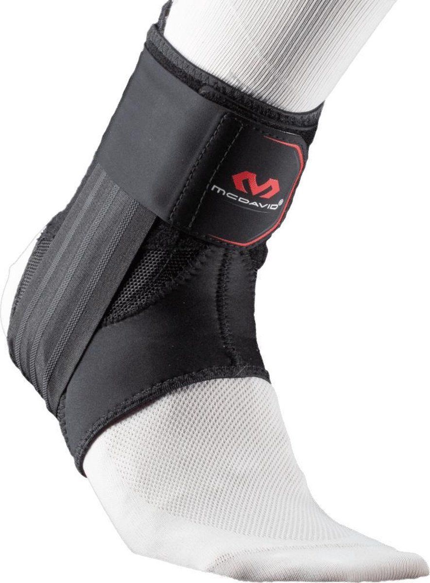 McDavid Phantom 2+ Enkelbrace - Maat M/L - Zwart