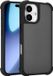 Coverzs matte shock hoesje geschikt voor iPhone 17 (zwart)