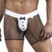 CandyMan Boxer majordome HECTOR Blanc-Noir