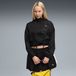 PUMA DARE TO oversized geweven jack voor Dames, Zwart, Maat XL