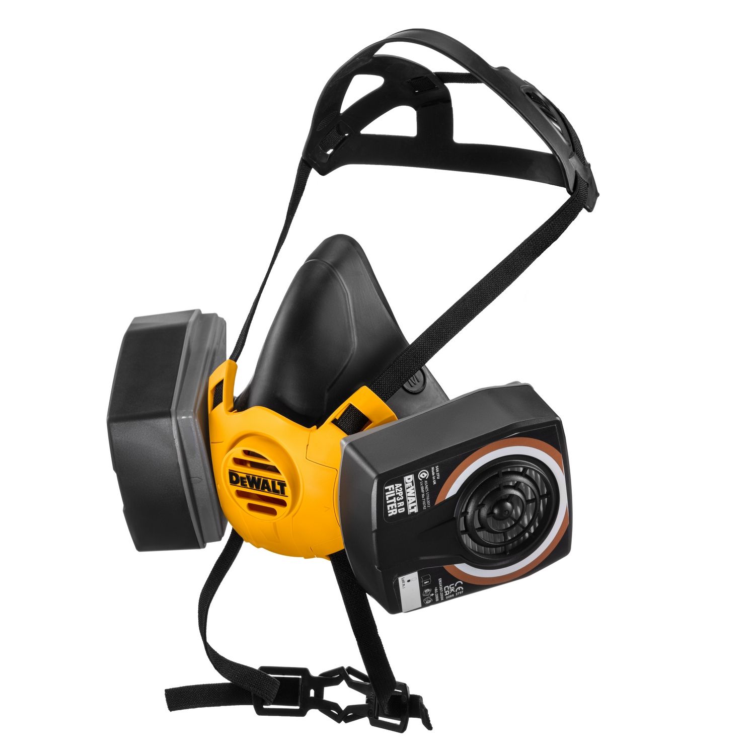 DeWALT Lichtgewicht halfgelaatsmasker met A2P3 filters - Maat L