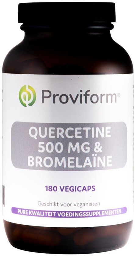 Proviform Quercetine 500mg & bromelaine 180 Vegetarische capsules