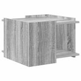 vidaXL Salontafel Grijs sonoma 50,5 x 50 x 33 cm Bewerkt hout