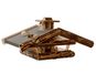Dehner Natura wildvogelvoederhuis, wenedelsteen 76 x 55 x 32 cm, hout, gevlamd.