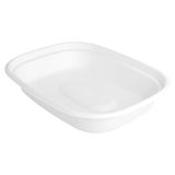 Dienbladen García de Pou Dienbladen "Bionic" 1.100 Ml 23,1X18,2X4,3 Cm Wit Cellulose - 50 Eenheden