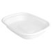 Dienbladen García de Pou Dienbladen "Bionic" 1.100 Ml 23,1X18,2X4,3 Cm Wit Cellulose - 50 Eenheden