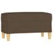 vidaXL Bankje 70x35x41 cm stof bruin