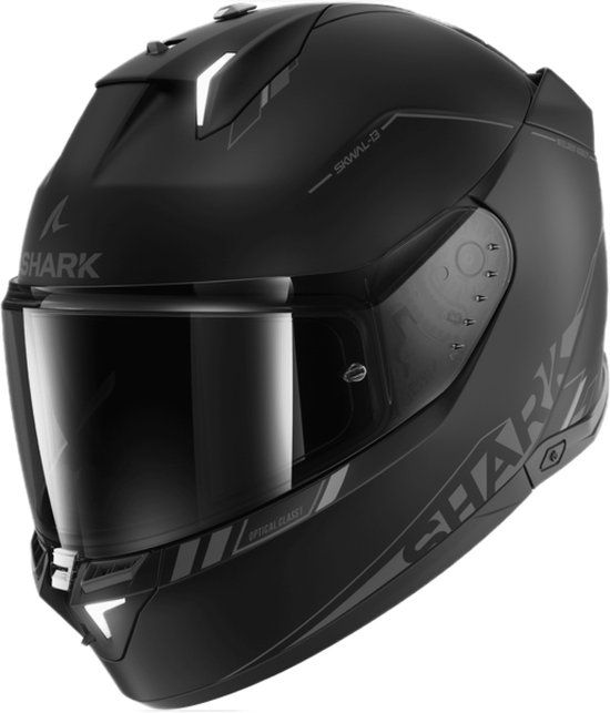 Shark SKWAL i3 BLANK SP Mat Black Anthracite Black - Maat M - Integraalhelm
